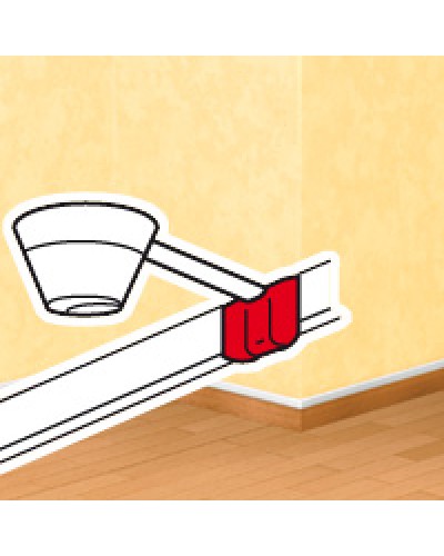 Ответвление Т-образное для мини-канала 40х16 LEGRAND 033329 в Хабаровске Аксессуары для кабель-канала Pintop.ru