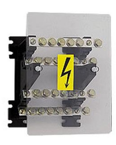 Клеммник 4П 125А Viking Legrand 037430 в Хабаровске Клеммные колодки Pintop.ru