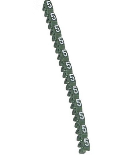 Маркер 5 4/6 ЗЕЛ CAB3 Legrand 038235 в Хабаровске Аксессуары для кабель-канала Pintop.ru