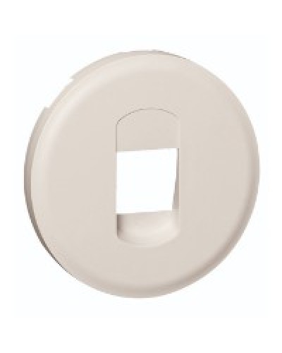 Лицевая панель аккустической розетки белый Celiane Legrand 068211 в Хабаровске Аксессуары для кабель-канала Pintop.ru