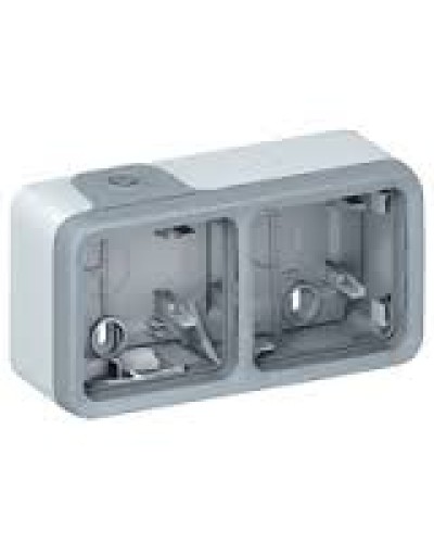Коробка Plexo 2 поста для накладного монтажа LEGRAND 069672 в Хабаровске Распределительные коробки Pintop.ru