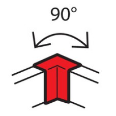 Угол внутренний для кабель-канала METRA 100x50 Legrand (638011)
