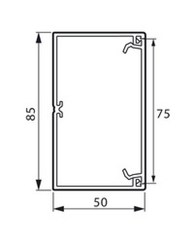 Кабель-канал METRA 85x50 Legrand (638080) в Хабаровске Кабель-канал Pintop.ru