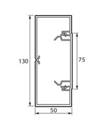 Кабель-канал METRA 130x50 Legrand (638082) в Хабаровске Кабель-канал Pintop.ru
