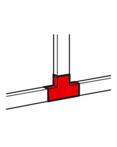 Тройник для кабель-канала METRA 16x16 Legrand (638114) в Хабаровске Аксессуары для кабель-канала Pintop.ru
