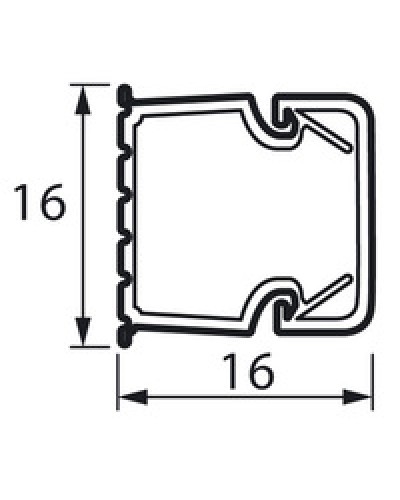 Кабель-канал METRA 16x16 Legrand (638191) в Хабаровске Кабель-канал Pintop.ru