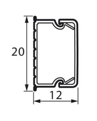 Кабель-канал METRA 20x12 Legrand (638192) в Хабаровске Кабель-канал Pintop.ru