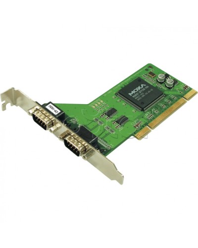 2-портовая плата RS-232 для шины Universal PCI Moxa CP-102U в Хабаровске Сетевые карты Pintop.ru