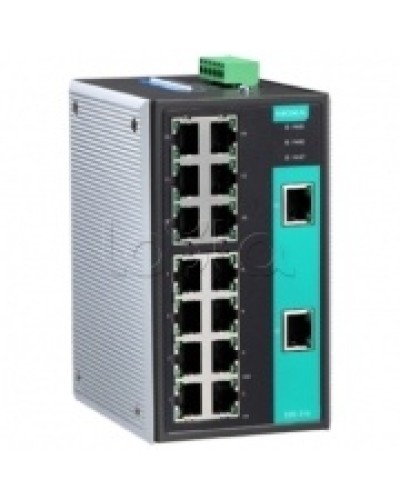 Коммутатор неуправляемый промышленный 16-портовый Moxa EDS-316 в Хабаровске Коммутаторы Pintop.ru