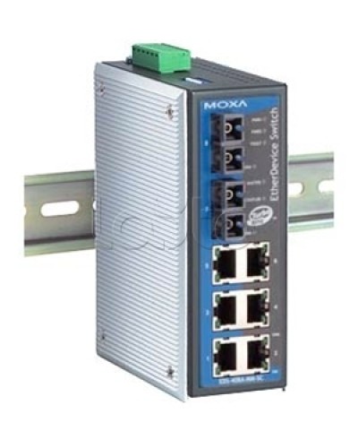 Коммутатор управляемый начального уровня 8-портовый Moxa EDS-408A-SS-SC в Хабаровске Коммутаторы Pintop.ru