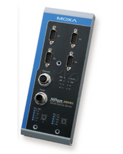Сервер 4-портовый RS-232/422/485 в Ethernet Moxa NPort 5450AI-M12-T в Хабаровске Дополнительное оборудование для ОПС Pintop.ru