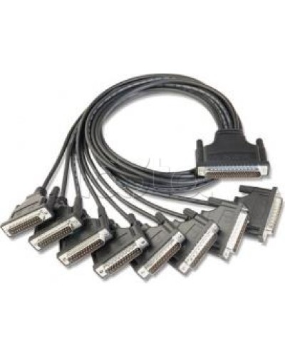 Кабель для 8-портовых плат ISA, PCI, Universal PCI Moxa Opt-8C (CBL-M62M25x8) в Хабаровске Дополнительное оборудование для ОПС Pintop.ru