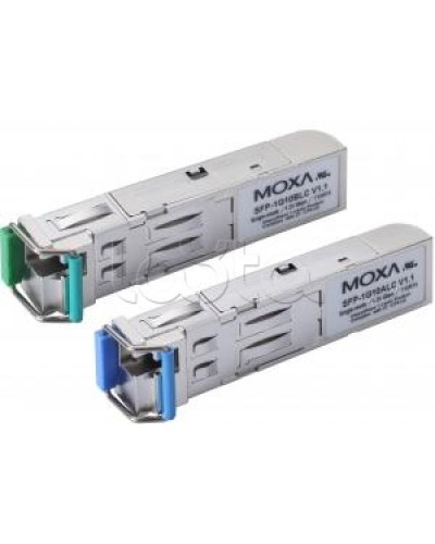 Трансивер-SFP одножильный (WDM) Moxa SFP-1G10BLC в Хабаровске Модули SFP/XFP/GBIC Pintop.ru