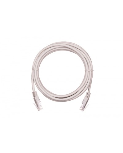 Шнур коммутационный 2хRJ45/8P8C U/UTP кат.5е (10 шт/уп) (1 м) NETLAN EC-PC4UD55B-010-GY-10 в Хабаровске Патчкорды (медные) Pintop.ru