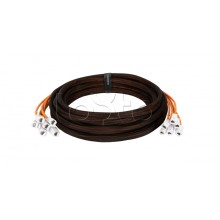 Кабельная сборка NIKOMAX, 6, неэкранированная, LSZH нг(А)-HFLTx, 50м (NMC-CA6UE2-414C-FT-FT-050)