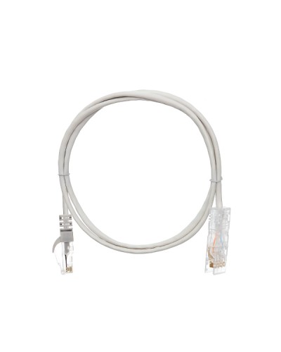 Шнур коммутационный 2хRJ45/8P8C F/UTP кат.5е (NMC-PC4SD55B-050-GY) NIKOMAX (5 м) в Хабаровске Патчкорды (медные) Pintop.ru