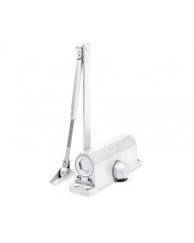 Доводчик дверной с рычажной тягой DC-065 EN3/4/5, белый NOTEDO DC065W в Хабаровске Доводчики Pintop.ru