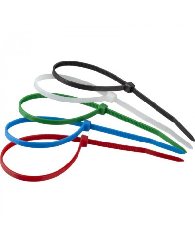 Хомуты Navigator 14 119 NCT-036-200-25-C цветные (25 шт/упак) в Хабаровске Стяжки-хомуты Pintop.ru