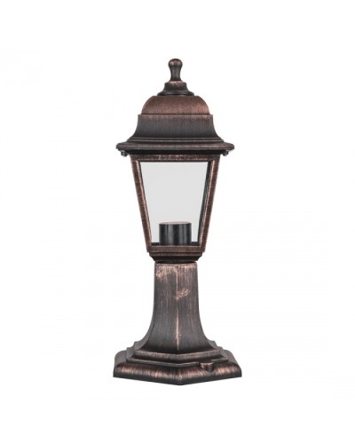 Светильник Navigator 80 470 NOF-PG31-003-IP44-E27 ( 4 грани черный под медь) в Хабаровске Светильники Pintop.ru