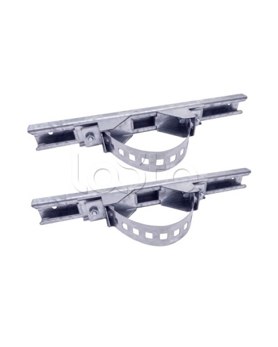 Комплект крепления на столб для ком-ров 200-300 мм OSNOVO в Хабаровске Кронштейны и адаптеры для камер и мониторов Pintop.ru