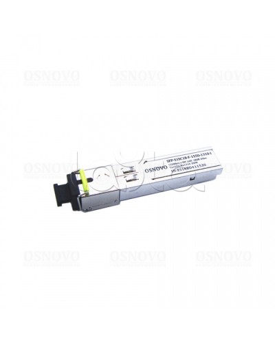 SFP Модуль промышленный OSNOVO SFP-S1SC18-F-1550-1310-I в Хабаровске Модули SFP/XFP/GBIC Pintop.ru