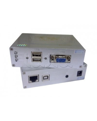 Комплект для передачи VGA, Клавиатура, Мышь, до 300 м OSNOVO TA-VKM/7+RA-VKM/7 в Хабаровске Видеоусилители, Модуляторы, Делители Pintop.ru