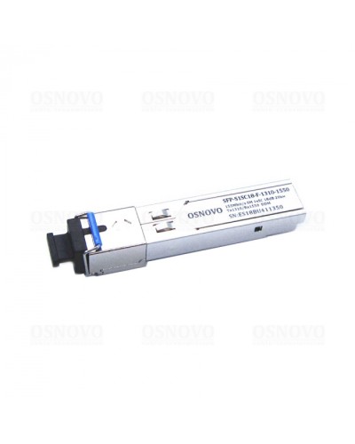 SFP модуль OSNOVO SFP-S1SC18-F-1310-1550 в Хабаровске Модули SFP/XFP/GBIC Pintop.ru