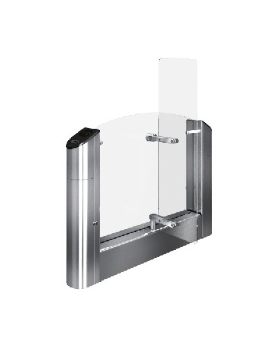 Модуль турникета крайний с высокими створками и картоприемником Oxgard Praktika T-04-SMTК-R-660(Mifare) в Хабаровске Турникеты Pintop.ru