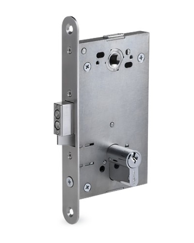 Замок электромеханический врезной PERCo-LB85.4 в Хабаровске Электромеханические замки Pintop.ru