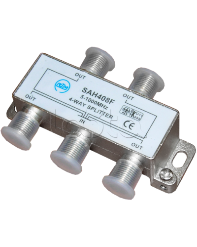 Делитель ТВ х 4 под F разъём 5-1000 МГц (10шт/уп) PROCONNECT 05-6023 в Хабаровске Коммутационные изделия Pintop.ru