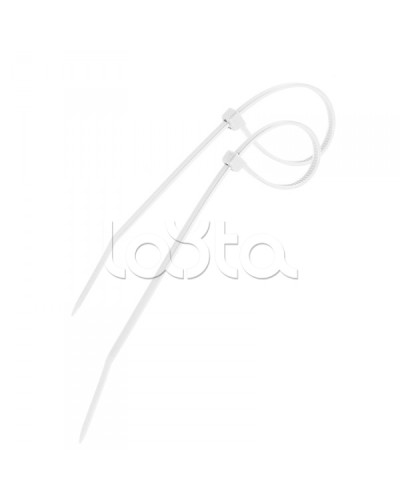 Стяжка 300x4,8 мм нейлоновая (100шт/уп) PROCONNECT 57-1302 в Хабаровске Стяжки-хомуты Pintop.ru