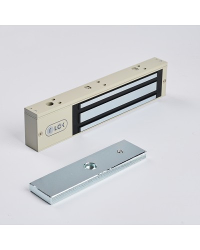 R-Lock RL-EM280-L0G - Электромагнитный замкок, 280кг, DC12/24B, цвет серый, RAL7032 (галечный серый) в Хабаровске Электромагнитные замки Pintop.ru