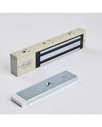 R-Lock RL-EM280-LSG - Электромагнитный замкок, 280кг, DC12/24B, цвет серый, RAL7032 (галечный серый), два датчика втроены в корпус замка: датчик Холла и магнито-контактный датчик в Хабаровске Электромагнитные замки Pintop.ru