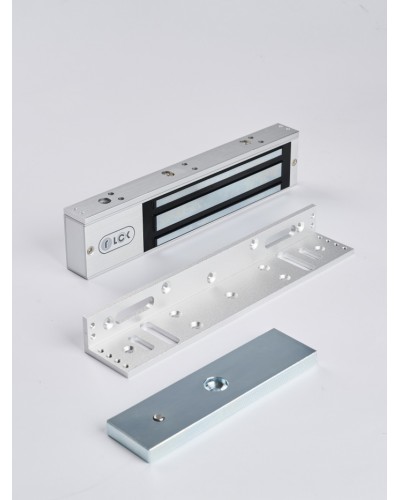 R-Lock RL-EML280-L0S - Электромагнитный замкок, 280кг, DC12/24B, цвет серебристый сатинированный алюминий RAL 7047 в Хабаровске Электромагнитные замки Pintop.ru