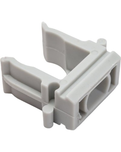 Крепёж-клипса для труб ø16 мм, серая (100 шт/уп)Rexant (28-0116-2) в Хабаровске Держатели, клипсы, скобы Pintop.ru