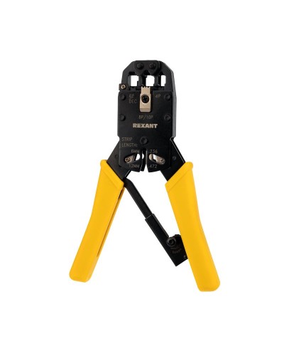 Кримпер для обжима 10P10C / 8P8C / 6P6C / 4P4C (HT-200R) (TL-200R) REXANT (12-3442) в Хабаровске Монтажные материалы Pintop.ru