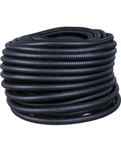 Металлорукав в ПВХ изоляции МРПИнг-20 (РЗ-Ц-ПВХнг), черный REXANT (28-2020-50) в Хабаровске Металлорукав Pintop.ru