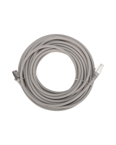 Патч-корд S/FTP, CAT 6A (10G), RJ45-RJ45, 28AWG, LSZH, серый, 10м REXANT 02-0390-10 в Хабаровске Патчкорды (медные) Pintop.ru