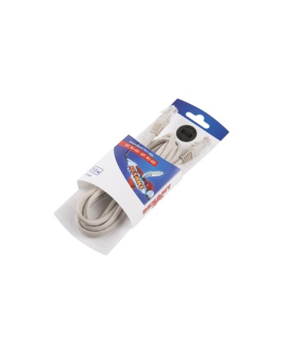 Патч-корд U/UTP RJ45-RJ45, CAT 5e, PVC, серый, 1,5м REXANT 06-3202 в Хабаровске Патчкорды (медные) Pintop.ru