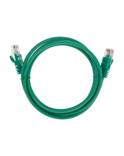Патч-корд U/UTP, CAT 5e, RJ45-RJ45, 26AWG, LSZH, зеленый, 1,5м REXANT 02-0106-105 в Хабаровске Патчкорды (медные) Pintop.ru