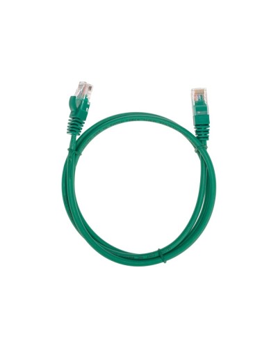 Патч-корд U/UTP, CAT 5e, RJ45-RJ45, 26AWG, LSZH, зеленый, 1м REXANT 02-0106-1 в Хабаровске Патчкорды (медные) Pintop.ru