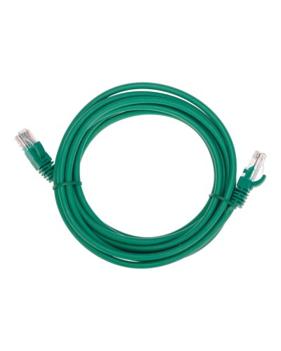 Патч-корд U/UTP, CAT 5e, RJ45-RJ45, 26AWG, LSZH, зеленый, 3м REXANT 02-0106-3 в Хабаровске Патчкорды (медные) Pintop.ru