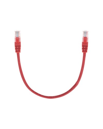 Патч-корд U/UTP, CAT 5e, RJ45-RJ45, 26AWG, LSZH, красный, 0,3м REXANT 02-0103-03 в Хабаровске Патчкорды (медные) Pintop.ru