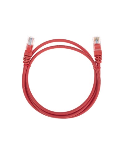 Патч-корд U/UTP, CAT 5e, RJ45-RJ45, 26AWG, LSZH, красный, 1м REXANT 02-0103-1 в Хабаровске Патчкорды (медные) Pintop.ru