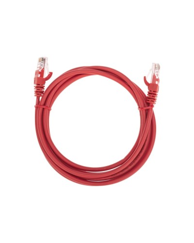 Патч-корд U/UTP, CAT 5e, RJ45-RJ45, 26AWG, LSZH, красный, 2м REXANT 02-0103-2 в Хабаровске Патчкорды (медные) Pintop.ru