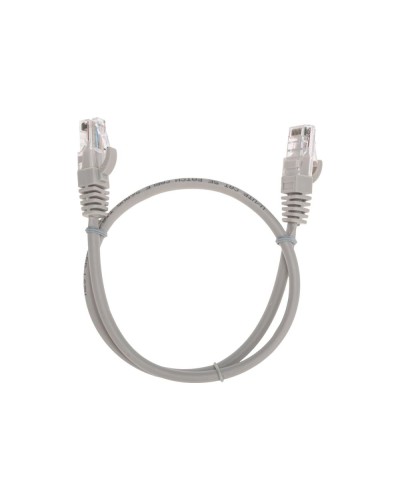 Патч-корд U/UTP, CAT 5e, RJ45-RJ45, 26AWG, LSZH, серый, 0,5м REXANT 02-0100-05 в Хабаровске Патчкорды (медные) Pintop.ru