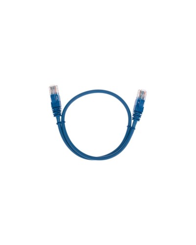 Патч-корд U/UTP, CAT 5e, RJ45-RJ45, 26AWG, LSZH, синий, 0,5м REXANT 02-0104-05 в Хабаровске Патчкорды (медные) Pintop.ru