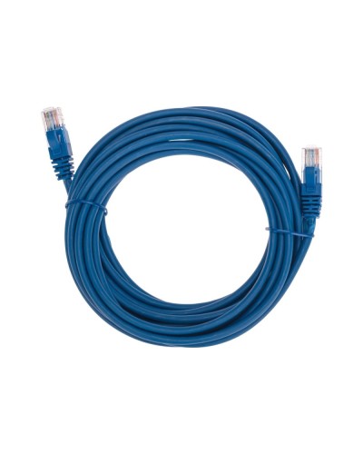 Патч-корд U/UTP, CAT 5e, RJ45-RJ45, 26AWG, LSZH, синий, 5м REXANT 02-0104-5 в Хабаровске Патчкорды (медные) Pintop.ru