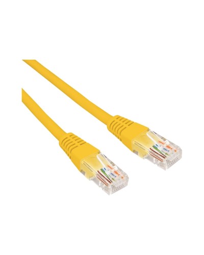 Патч-корд U/UTP, CAT 6, RJ45-RJ45, 26AWG, LSZH, желтый, 0,3м REXANT 02-0295-03 в Хабаровске Патчкорды (медные) Pintop.ru