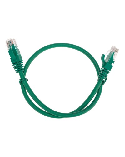 Патч-корд U/UTP, CAT 6, RJ45-RJ45, 26AWG, LSZH, зеленый, 0,5м REXANT 02-0296-05 в Хабаровске Патчкорды (медные) Pintop.ru
